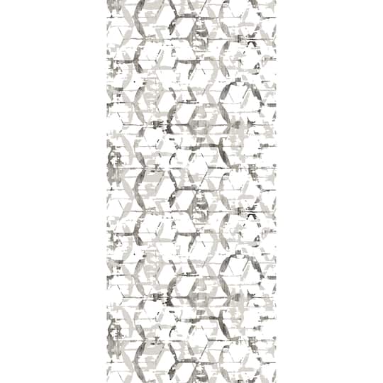 Katie Hunt Dove Gray Hex-A-Gone Wall Mural